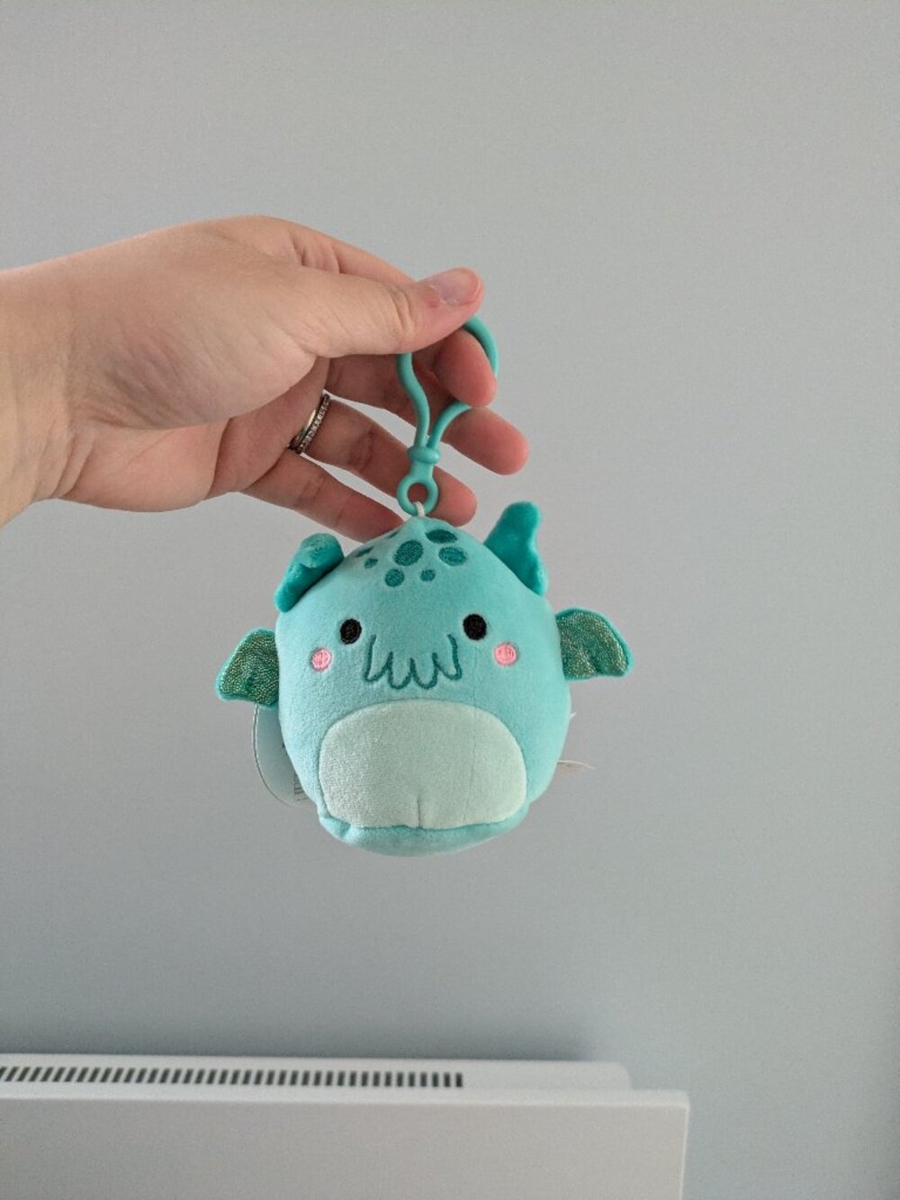 3.5" Squishmallows Clip Theotto the Cryptid Cthulhu